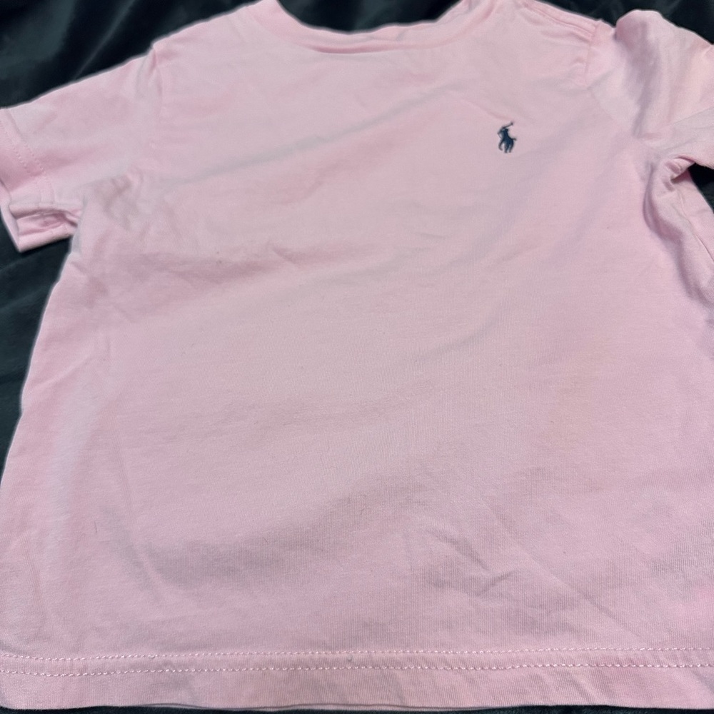 Polo by Ralph Lauren Kids Light Pink Tee - Bin 13